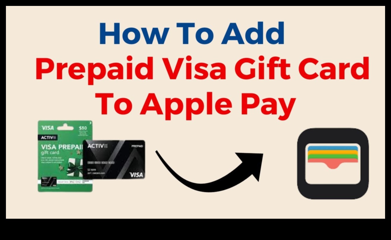 can i add visa gift cards to apple pay