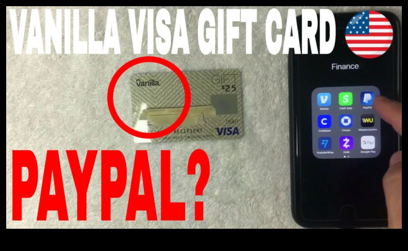 can you put a visa gift card on paypal