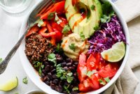 Hearty and Spicy Hummus Meal Prep Bowl