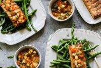 Tofu Steaks with Zesty Apricot Cucumber Mint Relish