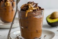 Decadent Chocolate Avocado SunButter Pudding