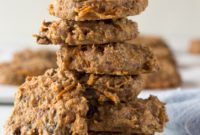 Wholesome Quinoa Carrot Cake Breakfast Cookies