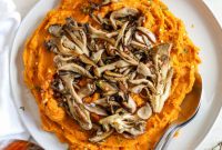Pinot Noir’s Dream Pairing: Sweet Potato Mash with Sautéed Mushrooms