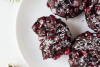 Dark Chocolate Pomegranate Gems