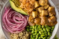 Vibrant Vegan Poke with Creamy SunButter