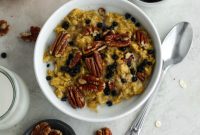 Spiced Pumpkin Breakfast Bowl