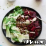Garlic Ginger Tahini Power Bowl with Black Soybean Beet and Bok Choy 8 img 10275 7