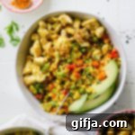 Golden Turmeric Cauliflower Power Bowls 9 Turmeric Cauliflower Rice Bowls with 'Eggy' Tofu