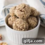 Golden Banana Bread Poppers 10 Easy Baked Banana Bread Balls with Simple Mills Mix