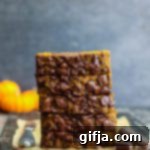 Autumn Spiced Pumpkin Chocolate Chunk Bread 10 Sliced Pumpkin Chocolate Chunk Bread