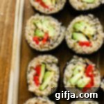 Avocado and Roasted Red Pepper Sushi 9 img 15744 8