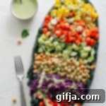 Chopped Chickpea Salad with Zesty Cilantro Tahini 9 img 17820 8