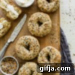 Beyond Grains: Everything Bagel Bliss 10 Grain-Free Everything Bagels with Cream Cheese