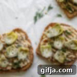 White Bean, Ricotta and Artichoke Bruschetta 8 Thumbnail of White Bean Ricotta & Artichoke Toast