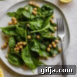 Effortless 2-Minute Lemon Spinach Chickpea Salad 9 img 19007 8