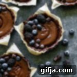 Easy No Bake Five Ingredient Chocolate Tarts 11 img 19505 10
