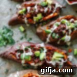 Smoky Pulled Jackfruit Loaded Sweet Potatoes 10 BBQ Jackfruit Stuffed Sweet Potatoes