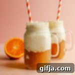 Effortless Orange Kombucha Bliss 8 Easy Orange Kombucha Float by Flora & Vino - A refreshing, healthy, and vegan summer dessert idea.