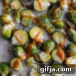 Crispy Roasted Brussels Sprouts with Toasted Hazelnut Butter Sauce 18 Roasted Brussels Sprouts with Spicy Hazelnut Butter Sauce