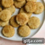 Irresistible Almond Flour Cashew Butter Snickerdoodles 12 Almond Flour Cashew Butter Snickerdoodles recipe card image