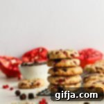 Jeweled Pomegranate Oatmeal Chocolate Chip Cookies 10 img 22426 9