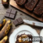 Decadent Double Chocolate Banana Bread 12 Double Chocolate Banana Bread