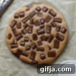 Giant Chocolate Chip Almond Flour Cookie 11 img 24109 11