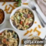 Effortless Hummus Pasta Salad 11 img 24197 10