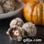 Plant-Based Crunchy Hazelnut Truffles 15 A batch of finished Vegan Ferrero Rocher Truffles, ready to be enjoyed or given as a gift.