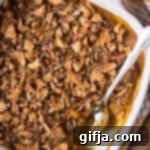 Cozy Pumpkin Apple Bake 12 Delicious Vegan Pumpkin Apple Bake, a healthy and naturally sweetened fall and holiday casserole, topped with crunchy apple chips.