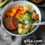The Ultimate Savory Plant-Based Breakfast Bowl 8 A beautifully plated Savory Plant-Based Breakfast Bowl, ready to be enjoyed.