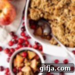 Sweet-Tart Apple Cranberry Crumble 11 img 28792 10