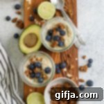 Zesty Key Lime Pie Overnight Oats 13 Key Lime Pie Overnight Oats in a jar