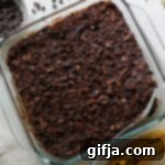 Decadent Chocolate Baked Oats 13 Chocolate Baked Oatmeal in a baking dish