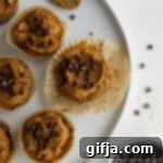 Fall Favorite Pumpkin SunButter Chocolate Chip Muffins 13 Thumbnail image of a Pumpkin SunButter Chocolate Chip Muffin for the recipe card.
