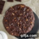 Decadent Double Chocolate Chunk Cookie For One 12 img 33643 11