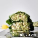 Vibrant Chickpea Collard Wraps 9 Green Chickpea Salad Collard Wraps by Flora & Vino