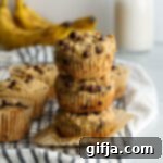 Chocolate Chip Banana Oatmeal Muffins 13 img 41625 12