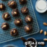Fudgy Chocolate Date Cookies with Whipped Almond Cacao Topping 11 Healthy Vegan Chocolate Chickpea Cookies with Almond Butter Frosting