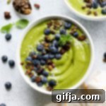 Celestial Green Smoothie Bowl 7 Green Galaxy Smoothie Bowl