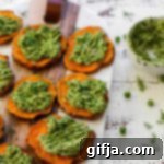 Sweet Potato Pea Pesto Gems 9 Pea Pesto Sweet Potato Poppers - main image