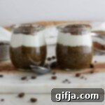 Viral Tiramisu Chia Pudding: Guilt-Free Indulgence 14 Viral Tiramisu Chia Pudding in jars