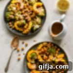Roasted Delicata Squash with Chickpeas 10 img 7234 9