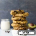 Almond Butter Avocado Chocolate Chip Dream 10 Almond Butter Avocado Chocolate Chip Cookies