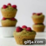 Zen Berry Muffins 10 Thumbnail image of Raspberry Matcha Muffins
