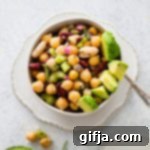 Aromatic Three Bean Medley 8 Oil-Free Rosemary Three Bean Salad by Flora & Vino