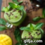 Emerald Mint Mango Chip Shake 9 img 9533 8