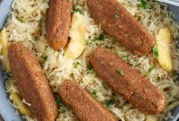 Plant-Based Bratwurst with Sauerkraut